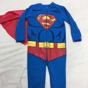 Kids Superman one piece costume 3T